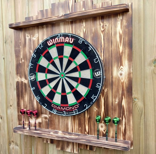 Wooden dartboard backboard - wooden,