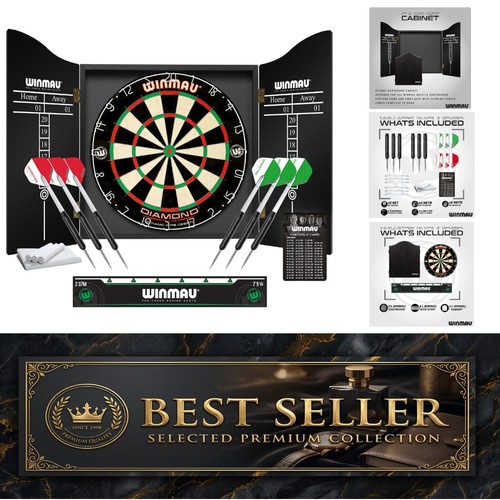 Diamond plus dart board - diamond,