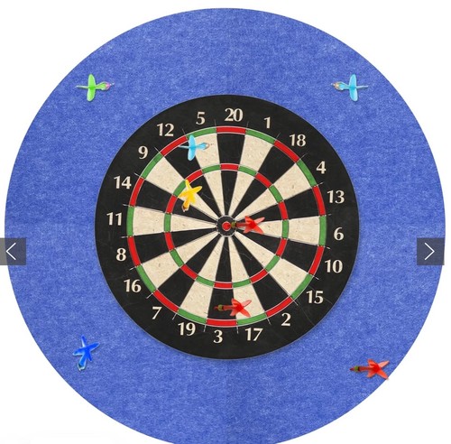 Dart board wall protector - dart,