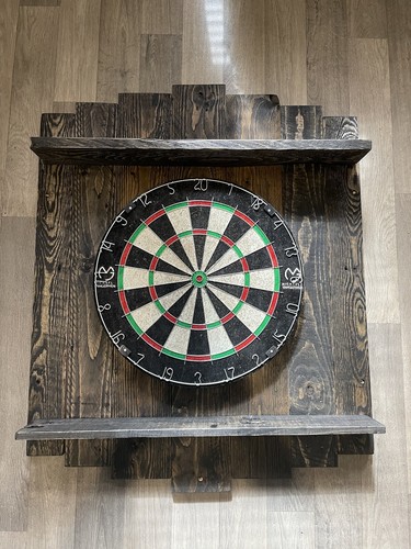 Handmade rustic dartboard - handmade,