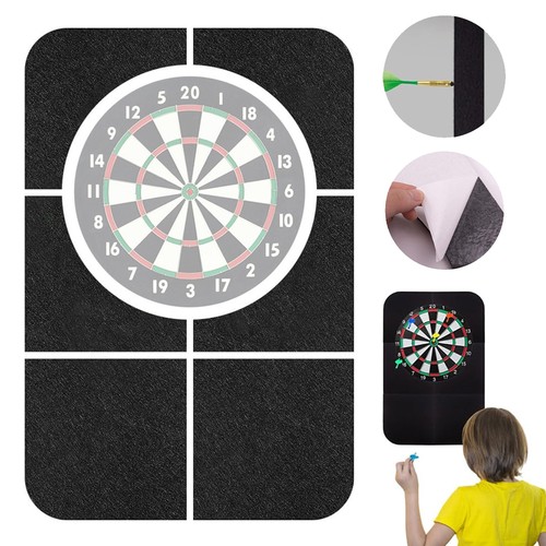 Self adhesive dart - board, wall