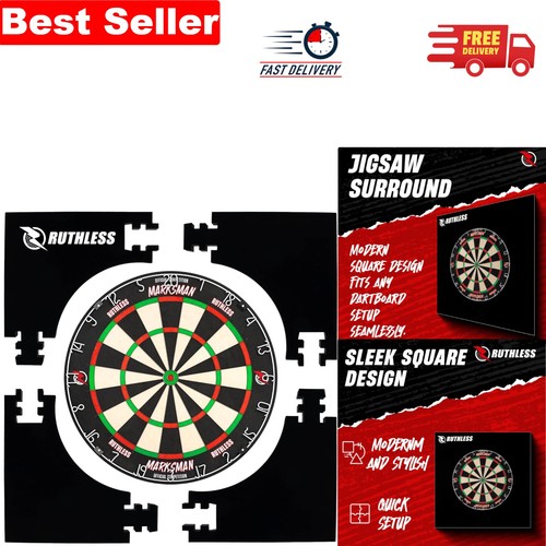 Durable dartboard surround - surround, in