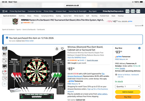 Winmau diamond plus dart - |diamond,