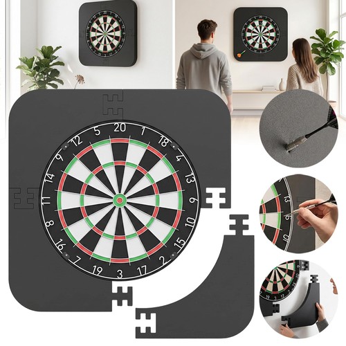 Square dartboard surround wall - dartboard,